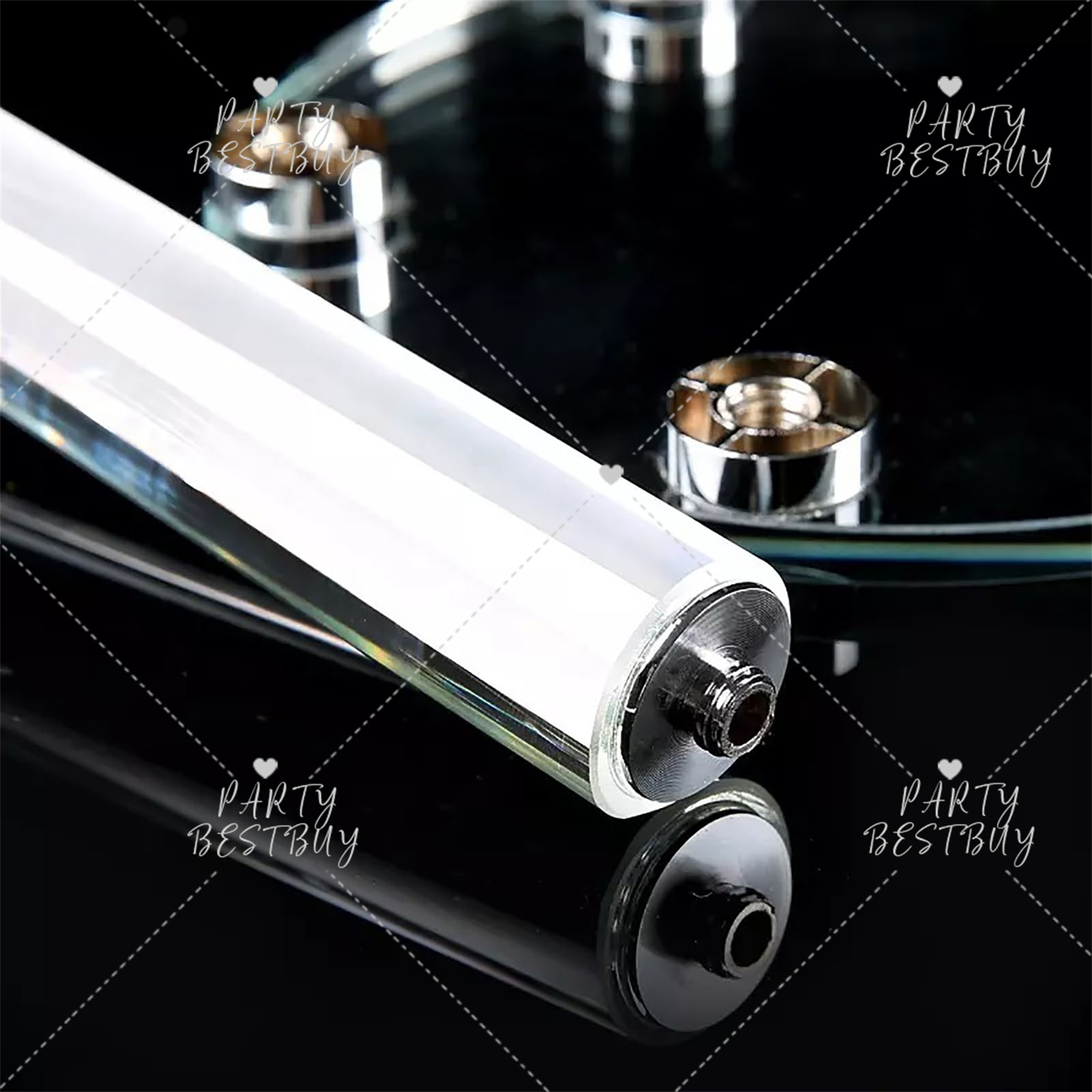 Clear Cyrstal Glass Candelabra _xy07m07_02