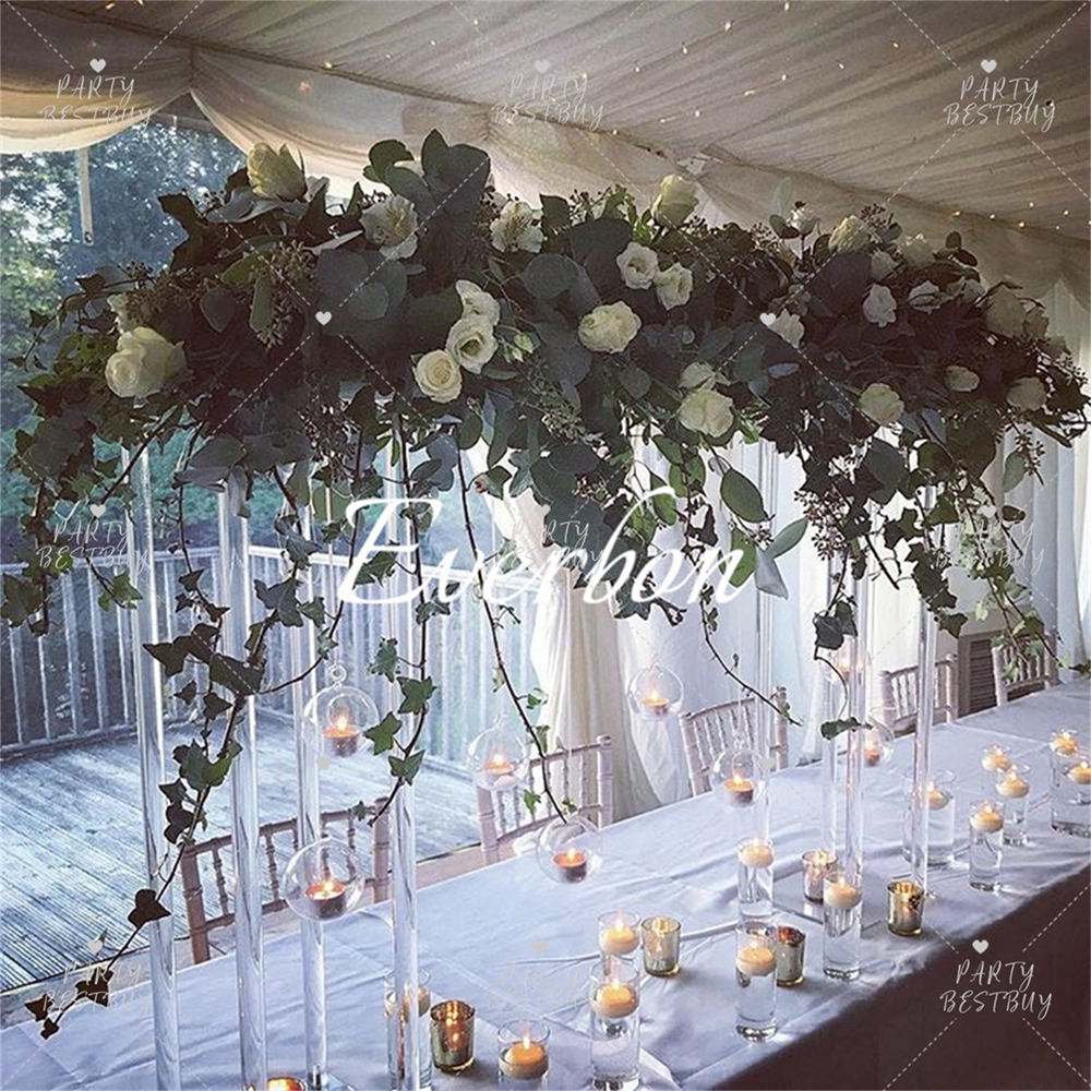2019-New-Style-Clear-Acrylic-Flower-Stand-Wedding-Centerpiece-Table-Decoration-Geometric-Column-Floor-Pillar-Props(1)