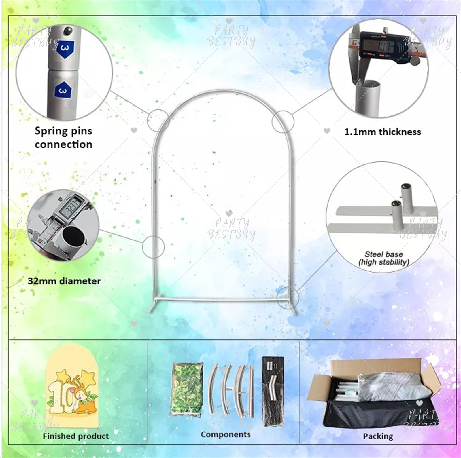 wd02d_Double side Arch Backdrop Cover (10)